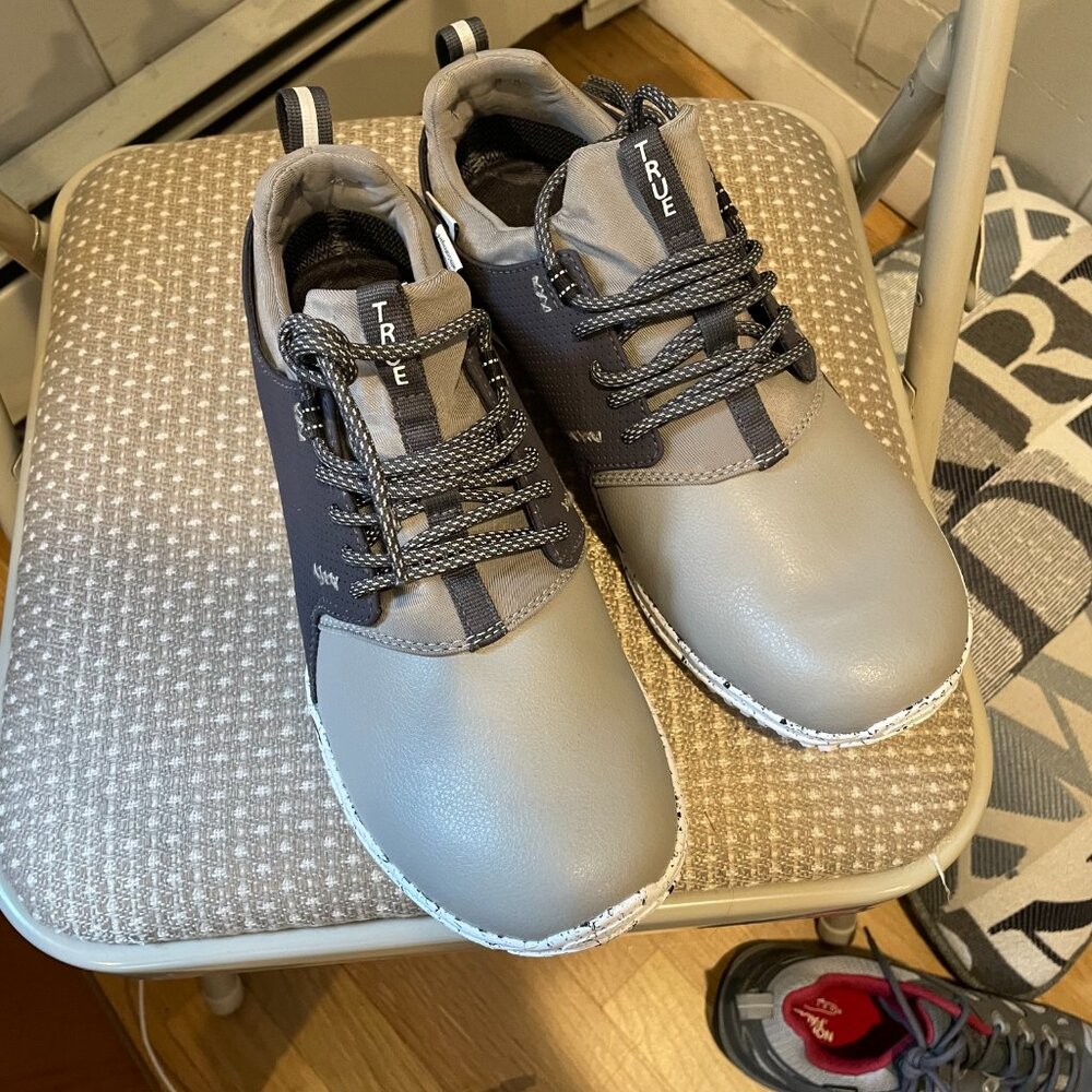 Athletic Shoes - Black and Gray
